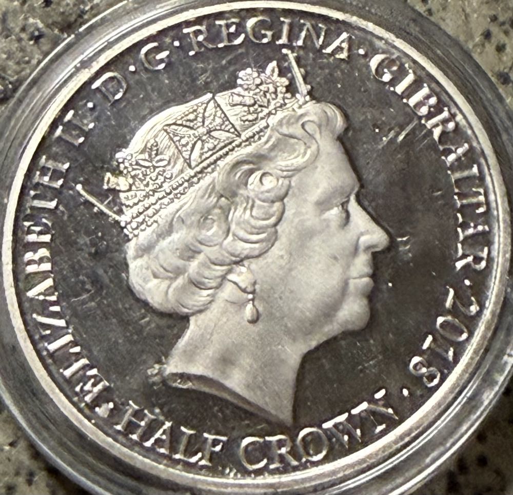 2018 End Of WW1 Centenary Half Crown  coin collectible - Main Image 2