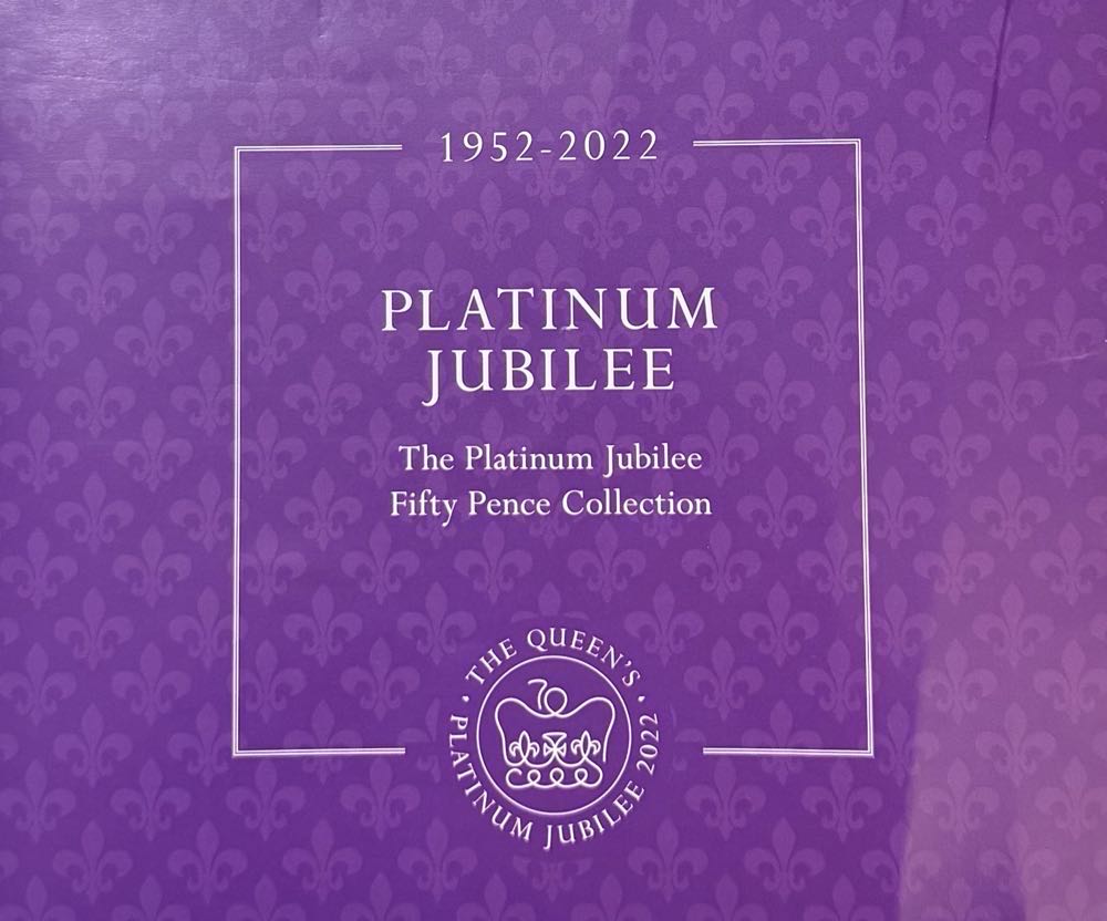 2021 Queens Platinum Anniversary Half Crown   coin collectible - Main Image 3