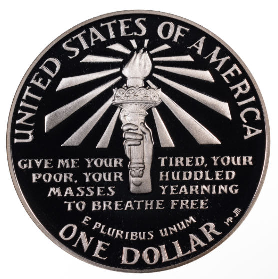 American Liberty Coin 1986-S Silver  coin collectible - Main Image 2