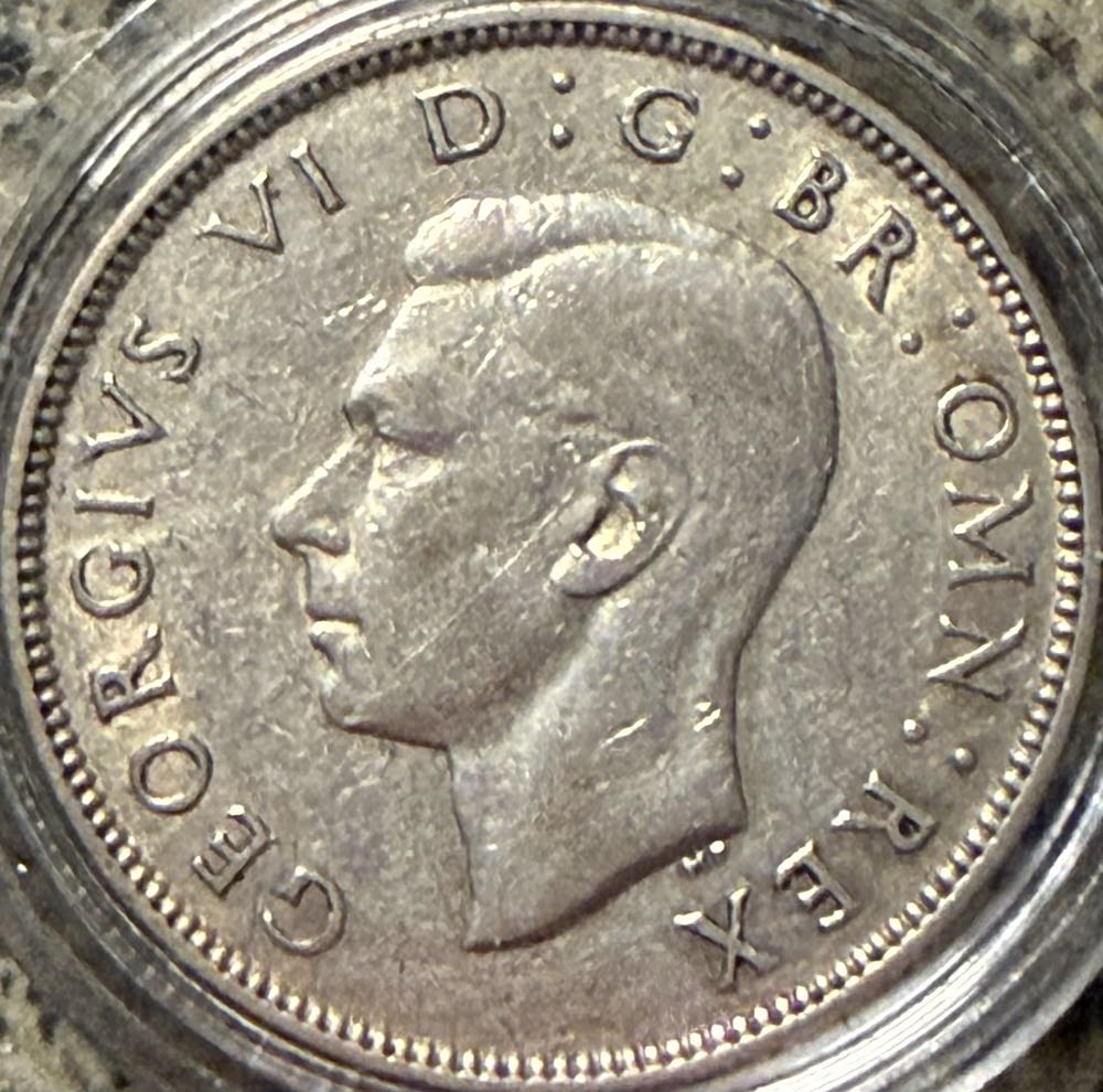 1941 George VI Florin  coin collectible - Main Image 2
