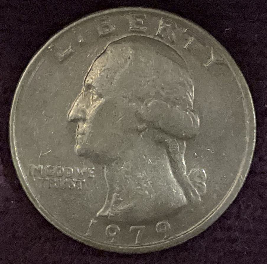 Quarter Washington 1979 21  coin collectible - Main Image 3