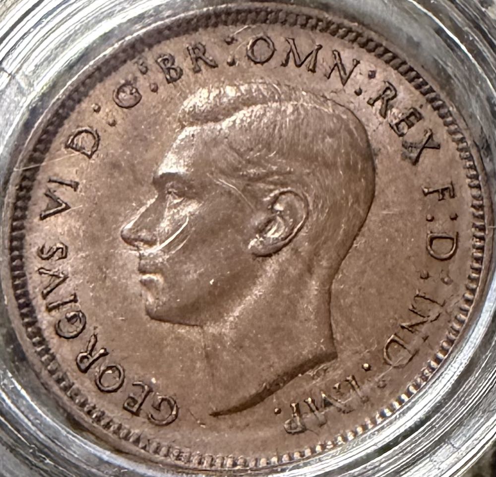 1945 George VI Farthing (4)  coin collectible - Main Image 2