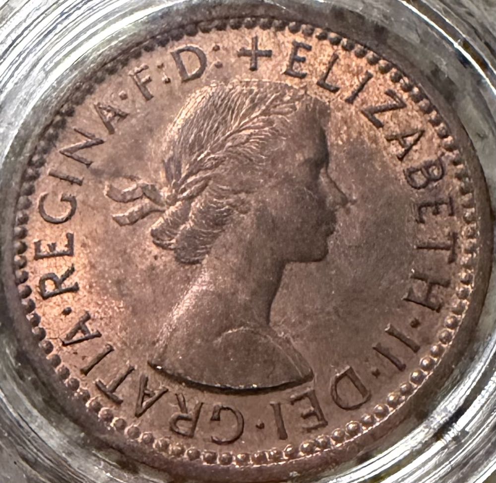 1954 Elizabeth II Farthing (2)  coin collectible - Main Image 2