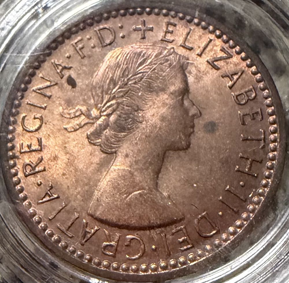 1956 Elizabeth II Farthing  coin collectible - Main Image 2