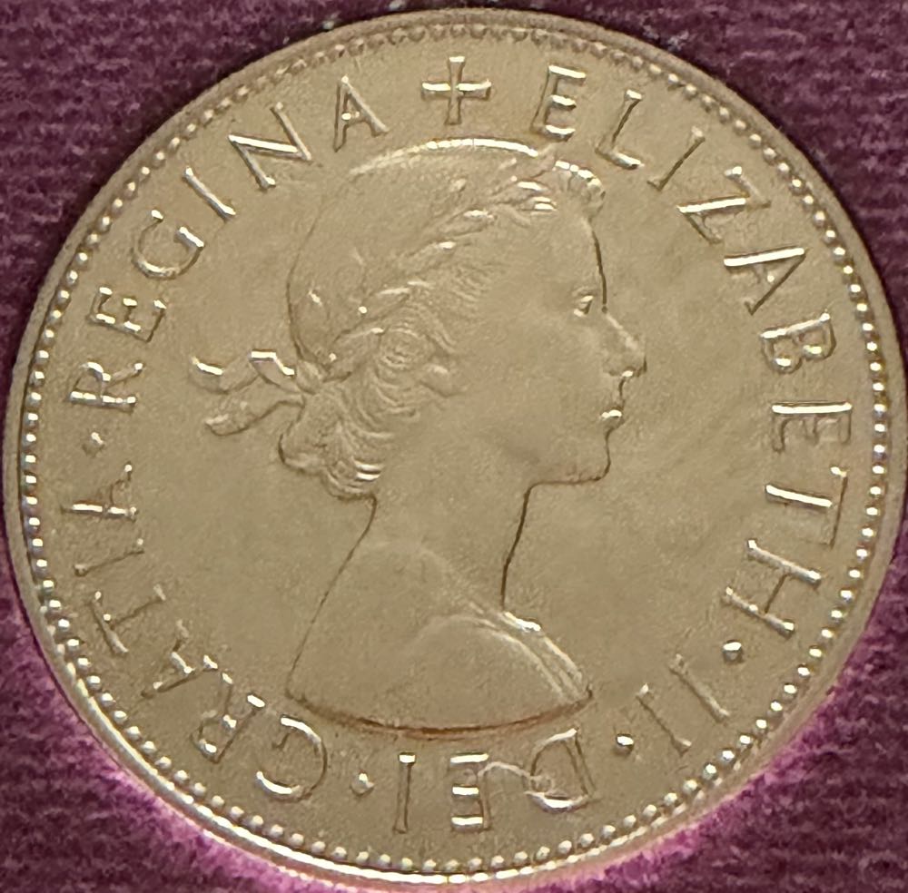 1970 Elizabeth II Half Crown  coin collectible - Main Image 2
