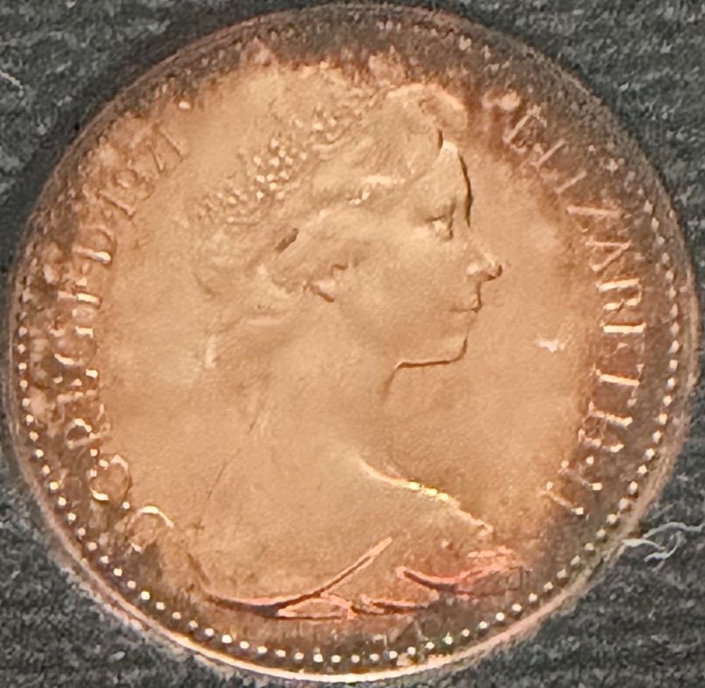 1971 Half New Penny (7)  coin collectible - Main Image 2