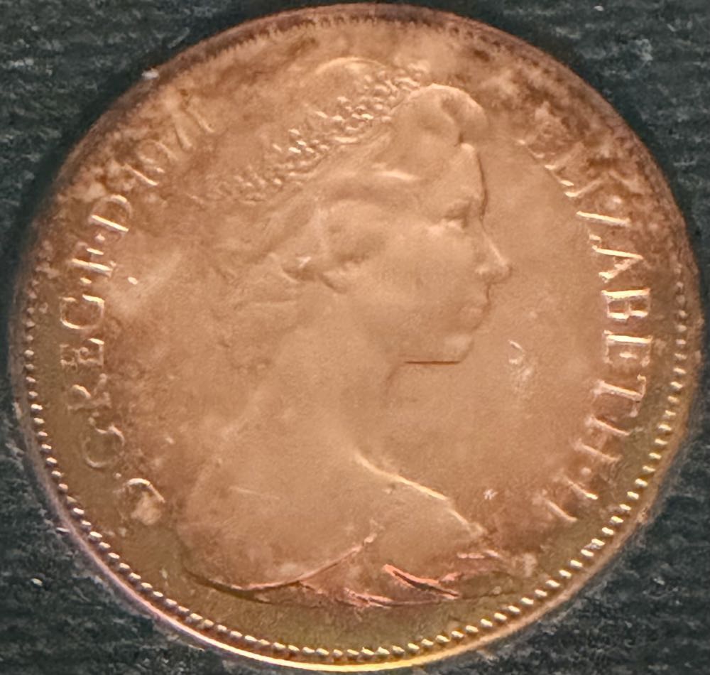 1971 Two New Pence  coin collectible - Main Image 2