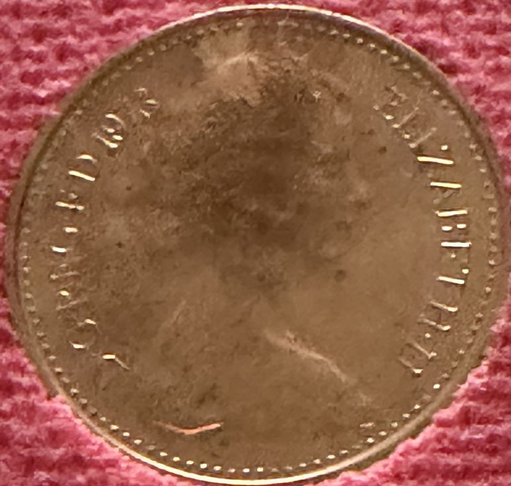 1973 Half New Penny  coin collectible - Main Image 2