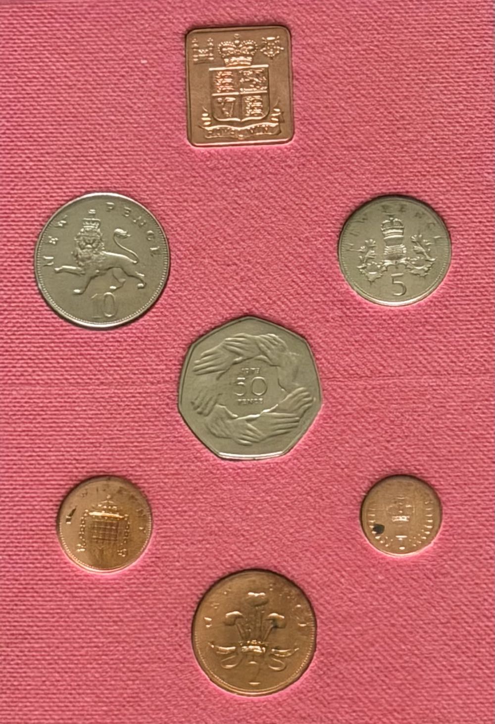 1973 Ten New Pence (2)  coin collectible - Main Image 4