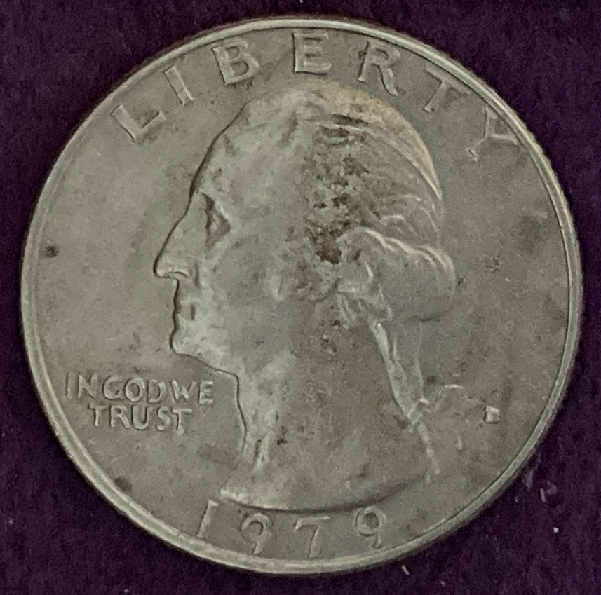 Quarter Washington 1979 D 3  coin collectible - Main Image 3