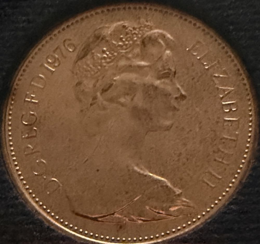 1976 Two New Pence  coin collectible - Main Image 2