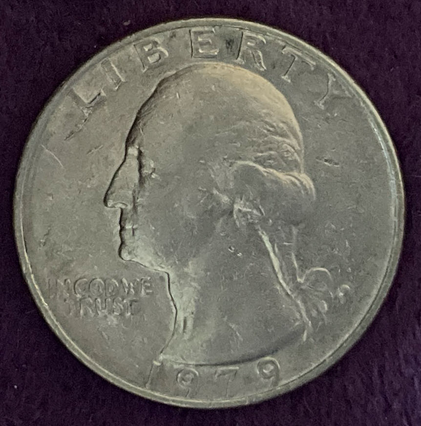 Quarter Washington 1979 D 4  coin collectible - Main Image 3