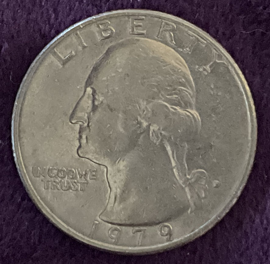 Quarter Washington 1979 D 5  coin collectible - Main Image 3