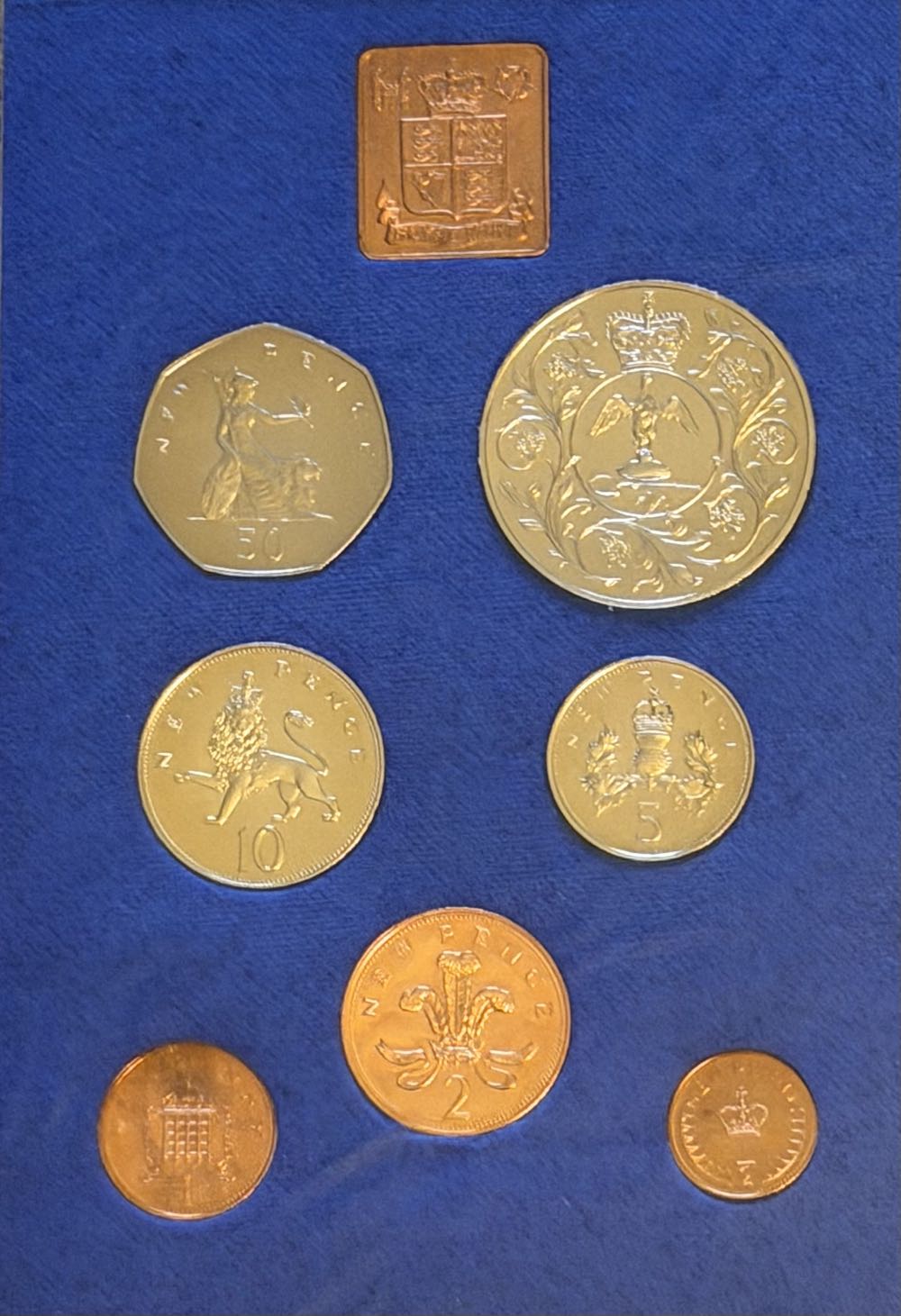 1977 Five New Pence  coin collectible - Main Image 4