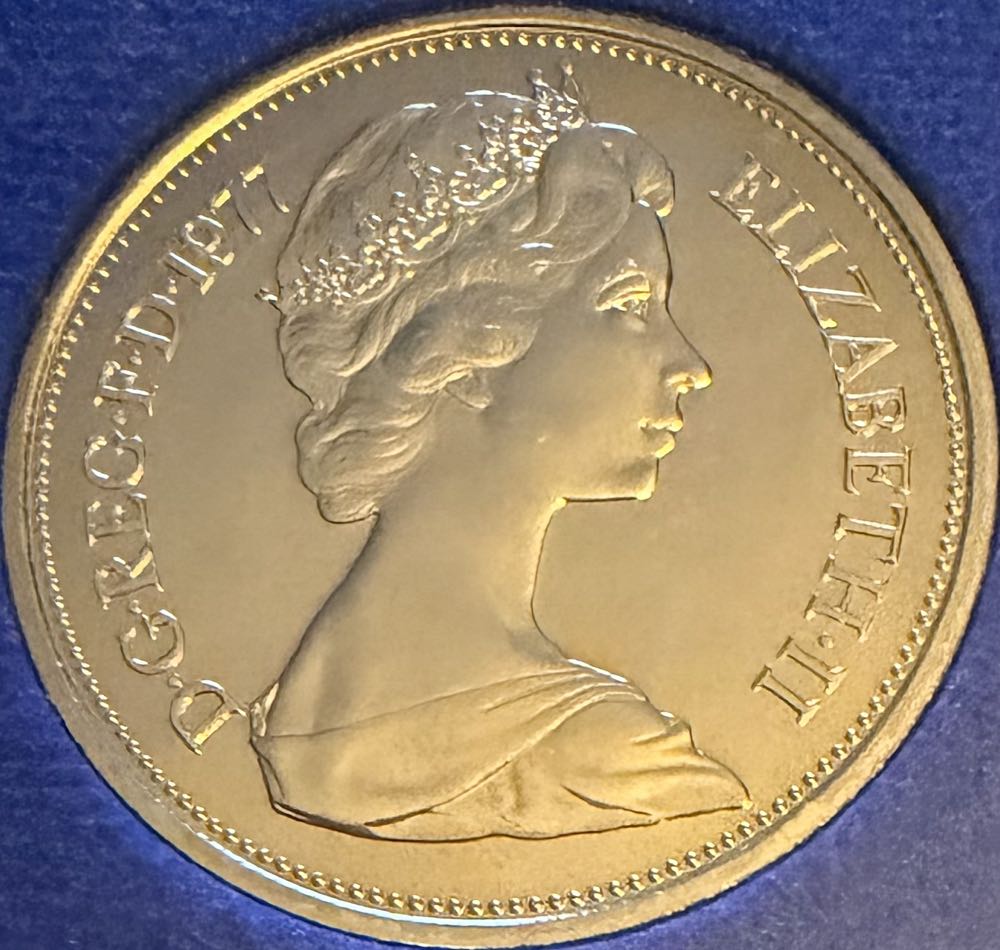 1977 Ten New Pence  coin collectible - Main Image 2