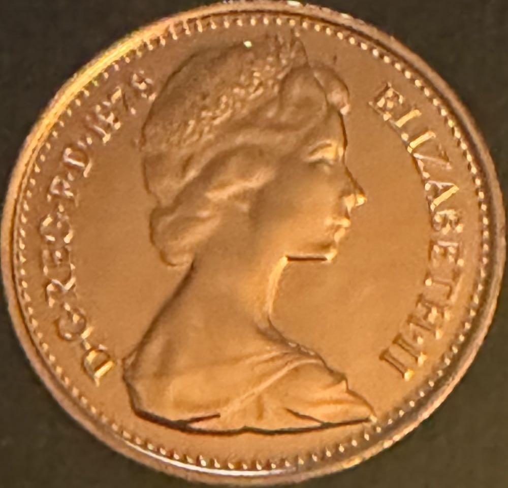 1978 Half New Penny  coin collectible - Main Image 2