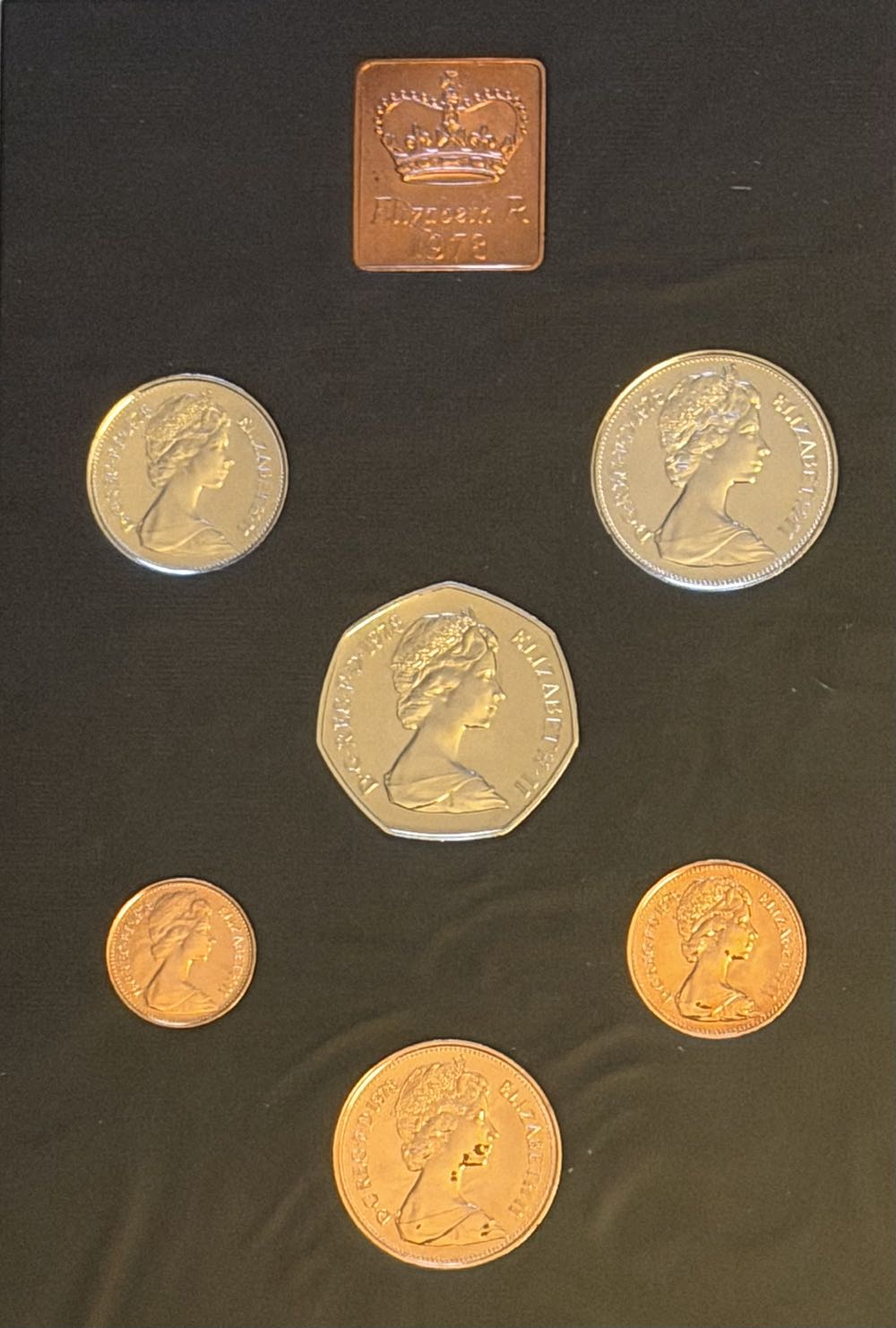 1978 Five New Pence  coin collectible - Main Image 3