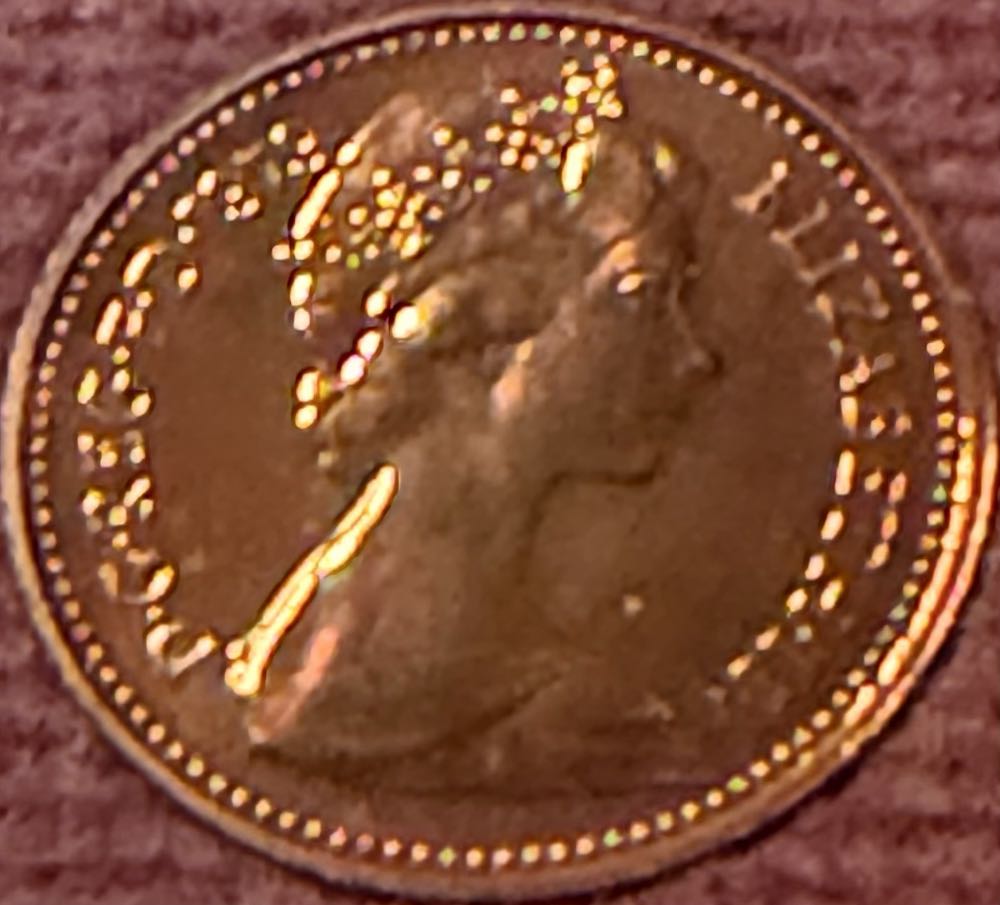 1979 Half New Penny  coin collectible - Main Image 2