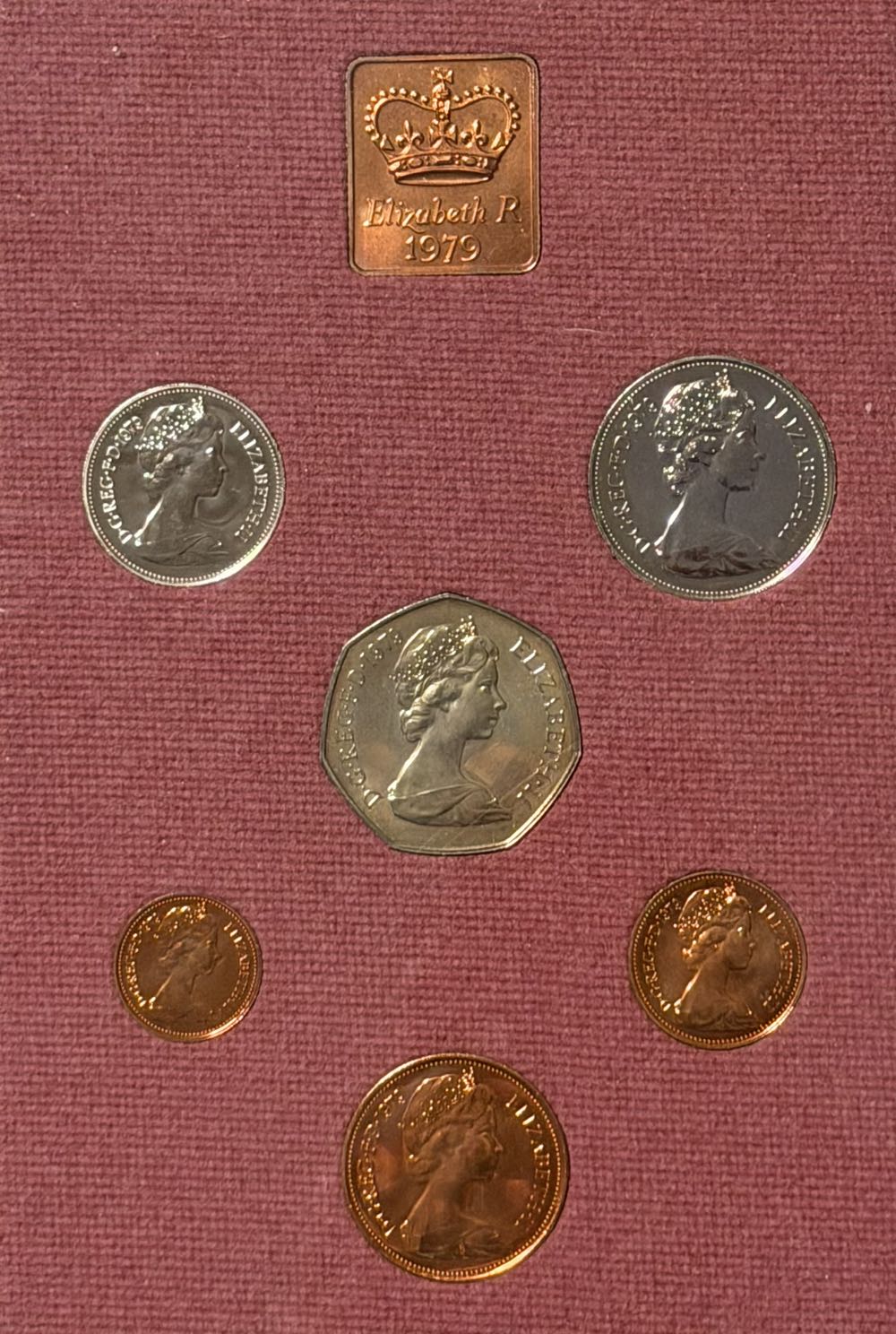 1979 Half New Penny  coin collectible - Main Image 3