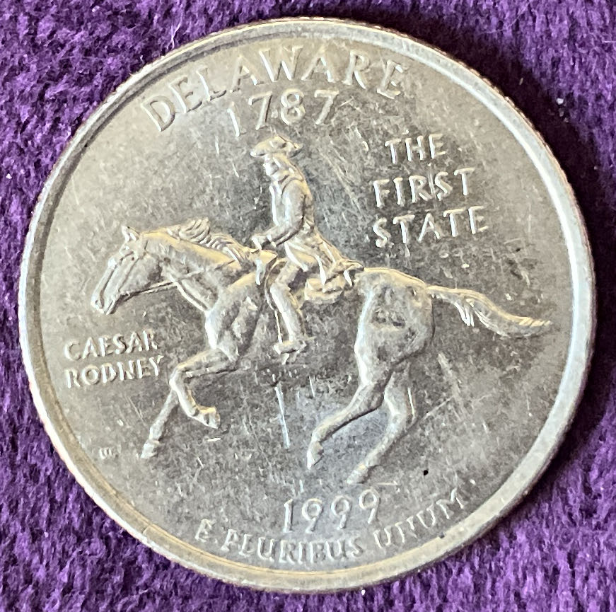 Washington Quarter Delaware 1999 D 1  coin collectible - Main Image 2