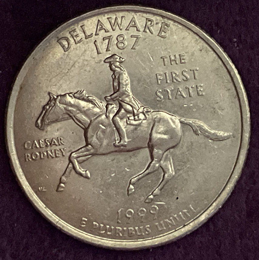 Washington Quarter Delaware 1999 D 1  coin collectible - Main Image 4