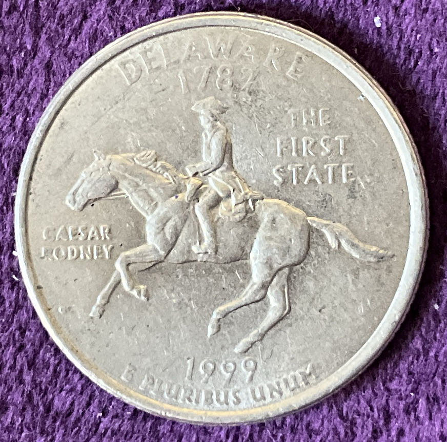Washington Quarter Delaware 1999 D 2  coin collectible - Main Image 2