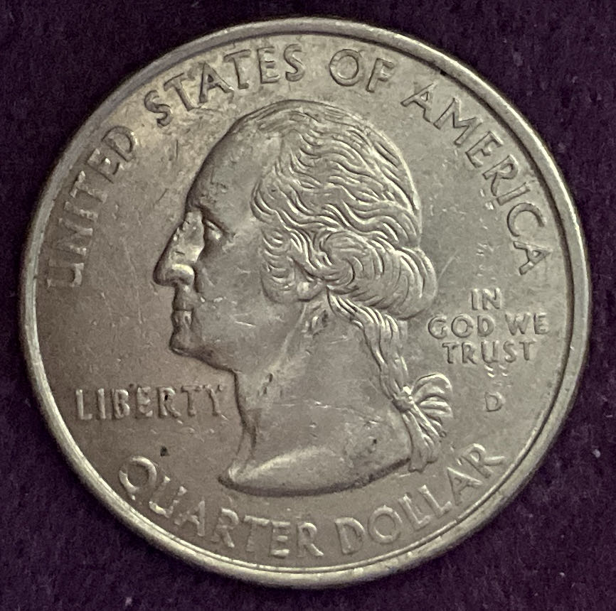 Washington Quarter Delaware 1999 D 2  coin collectible - Main Image 3