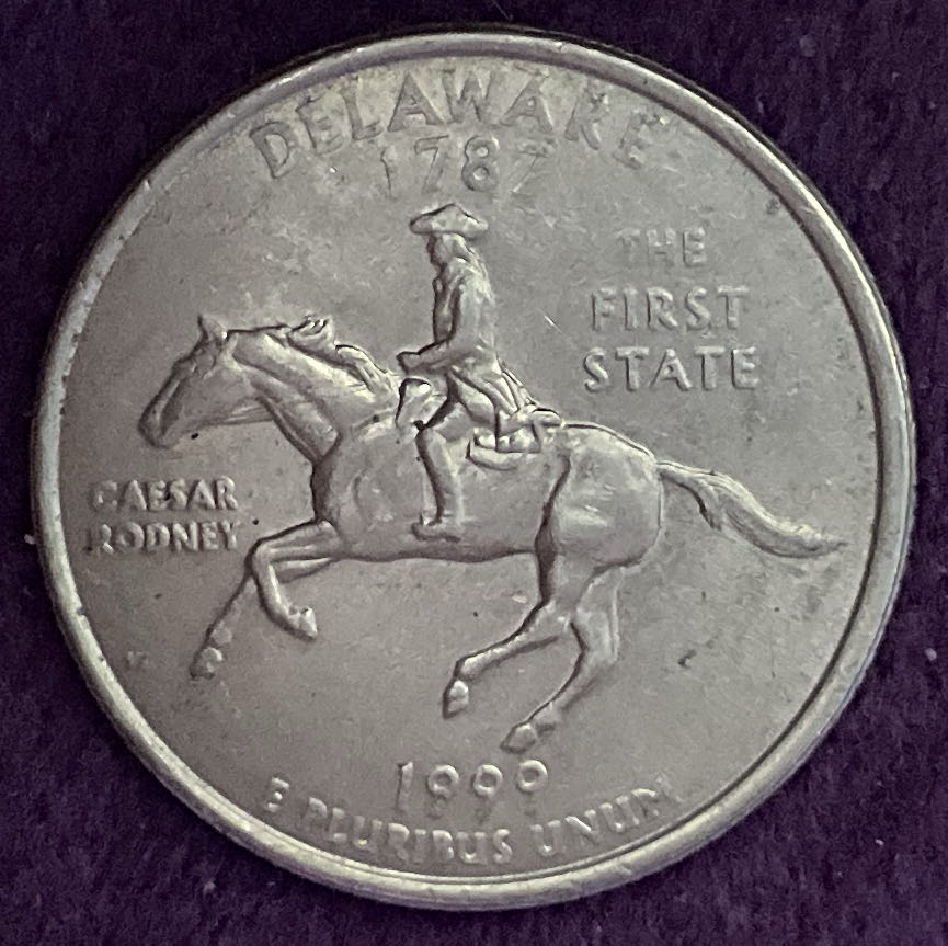 Washington Quarter Delaware 1999 D 2  coin collectible - Main Image 4