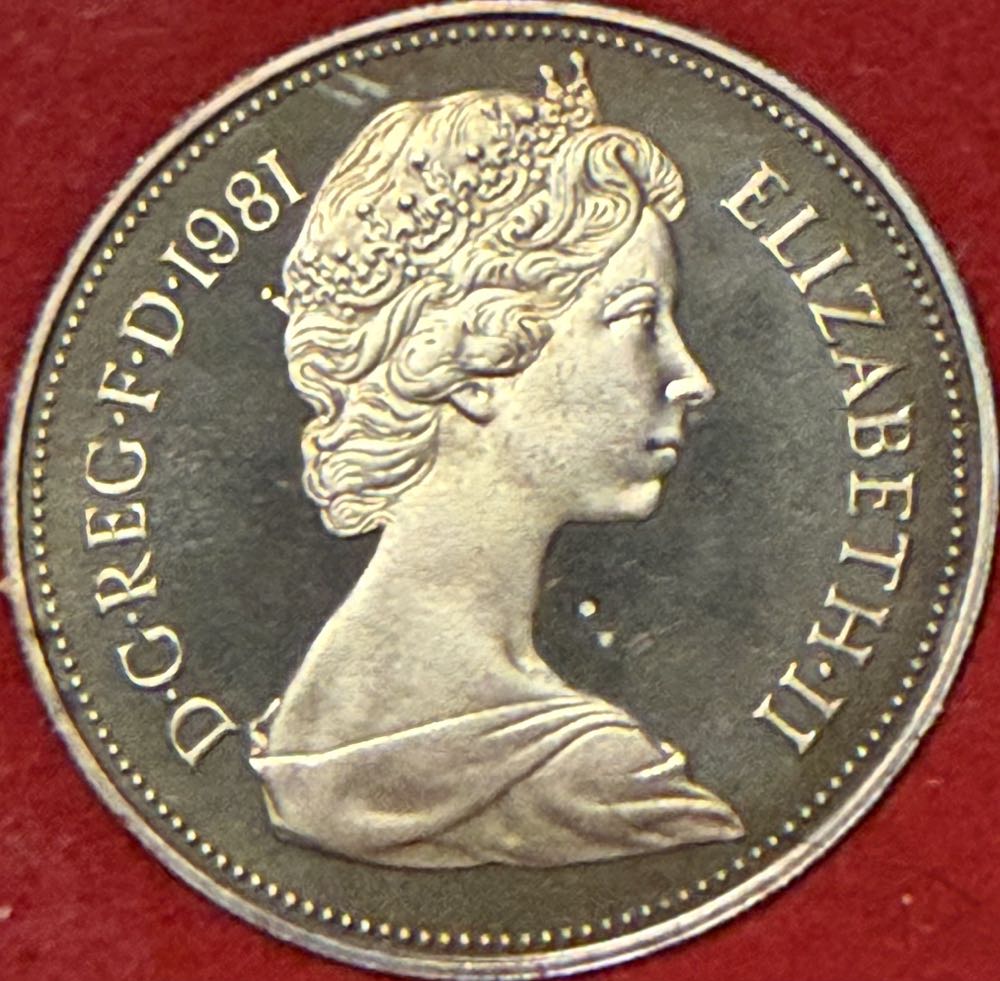 1981 Ten New Pence  coin collectible - Main Image 2