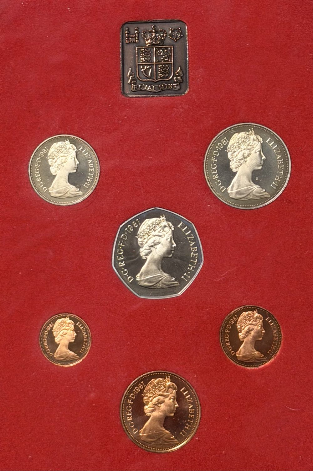 1981 Fifty New Pence (2)  coin collectible - Main Image 4