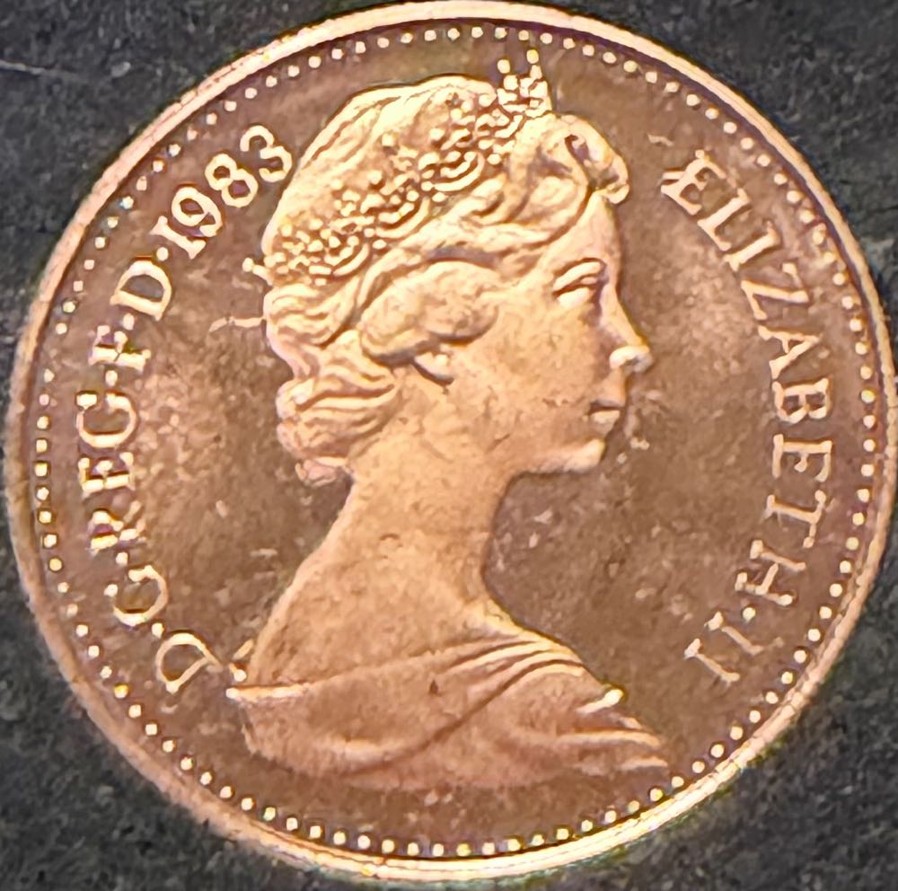 1983 Half Penny  coin collectible - Main Image 2