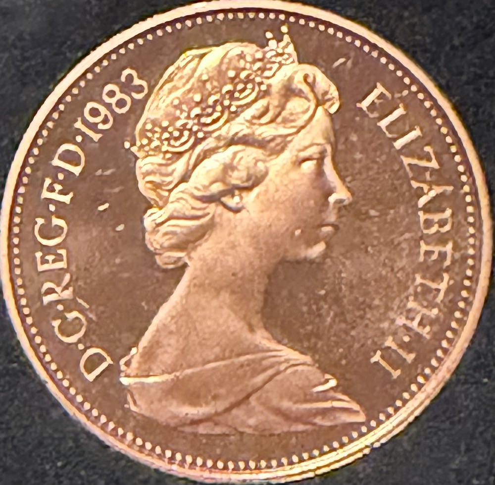 1983 Prince Of Wales Badge 2p  coin collectible - Main Image 2