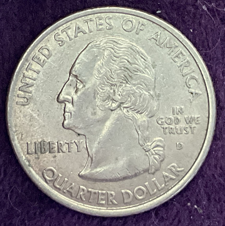 Washington Quarter South Carolina 2000 D 1  coin collectible - Main Image 3