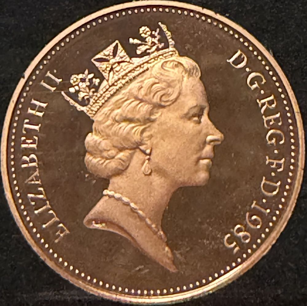 1985 Prince Of Wales Badge 2p  coin collectible - Main Image 2