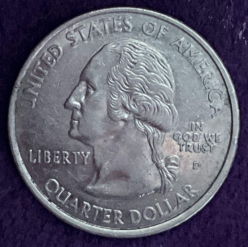 Washington Quarter Virginia 2000 D 1  coin collectible - Main Image 3