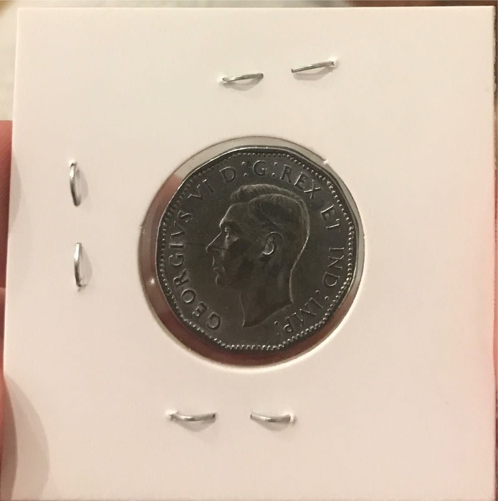 Canada 1944 5 Cents  coin collectible - Main Image 2