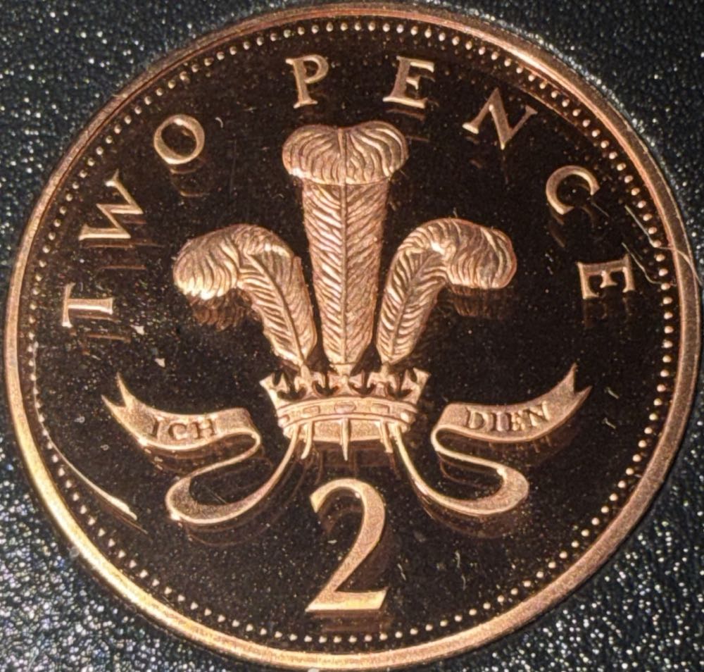 1993 Prince Of Wales Badge 2p