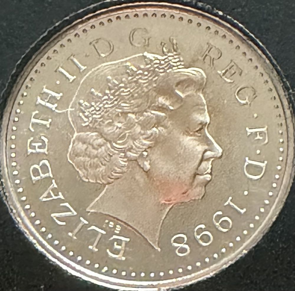 1998 Scottish Thistle 5p  coin collectible - Main Image 2