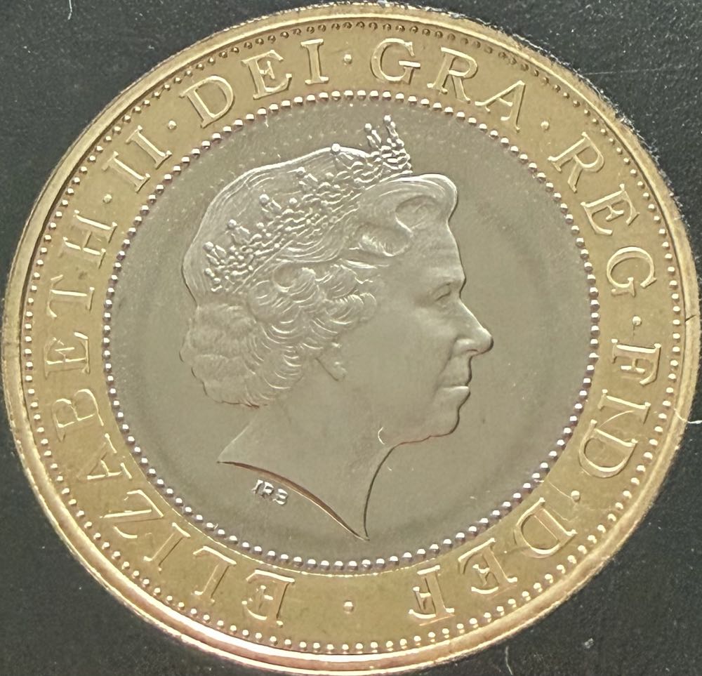 1998 Technology £2  coin collectible - Main Image 2