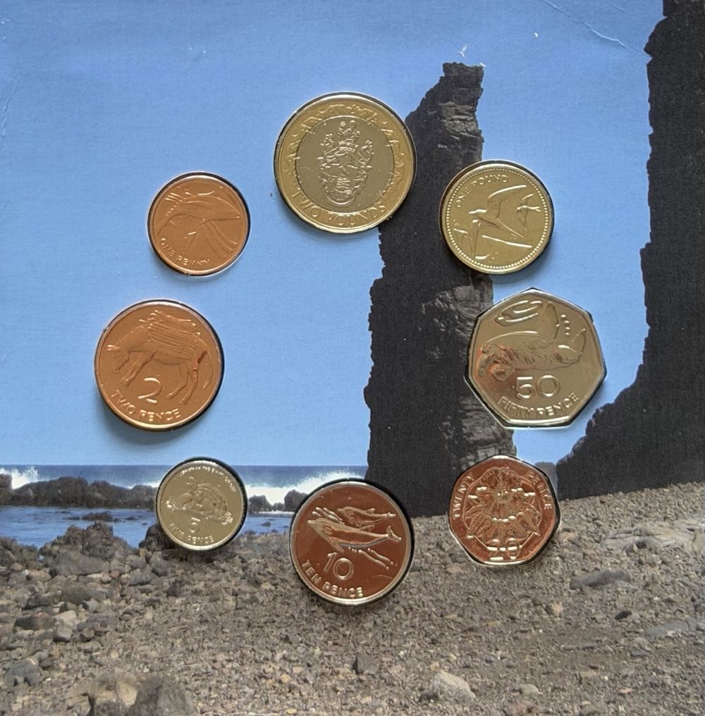 2003 Jonathan The Giant Tortoise 5p  coin collectible - Main Image 3