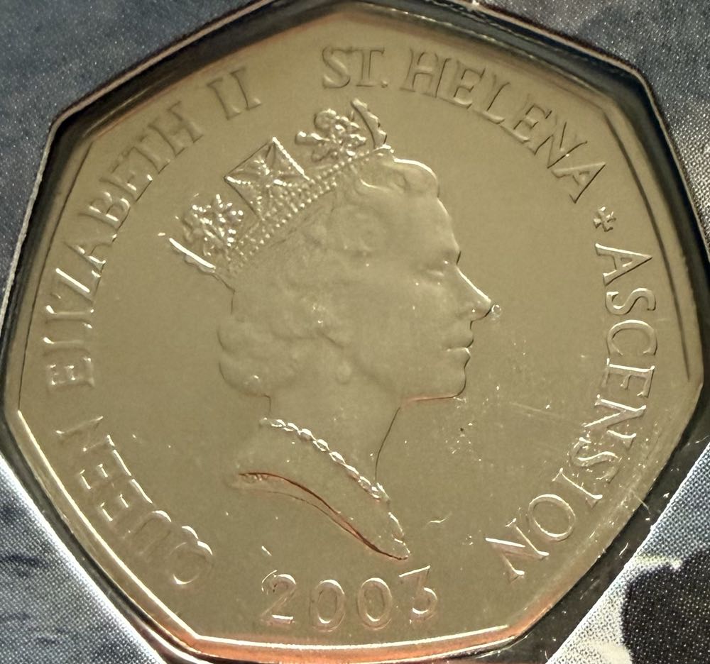 2003 Green Turtle 50p  coin collectible - Main Image 2