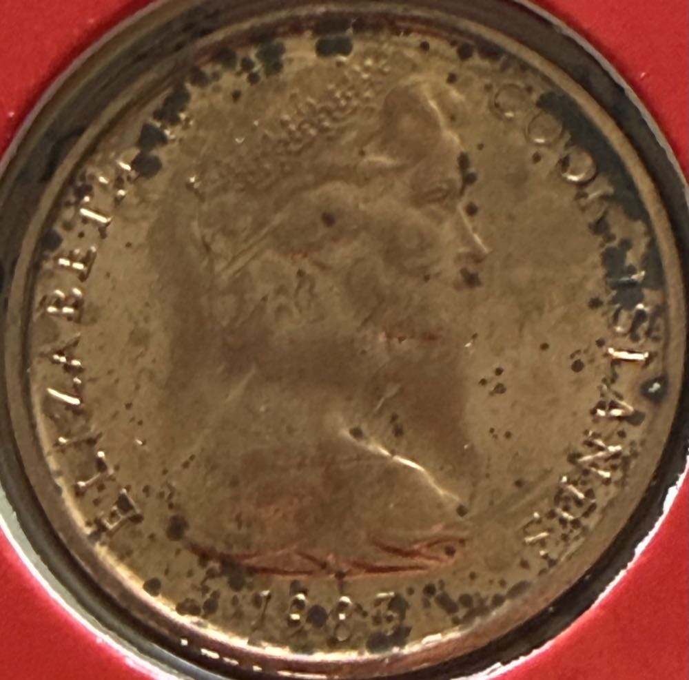 1983 Leaf Of Taro Plant 1c  coin collectible - Main Image 2