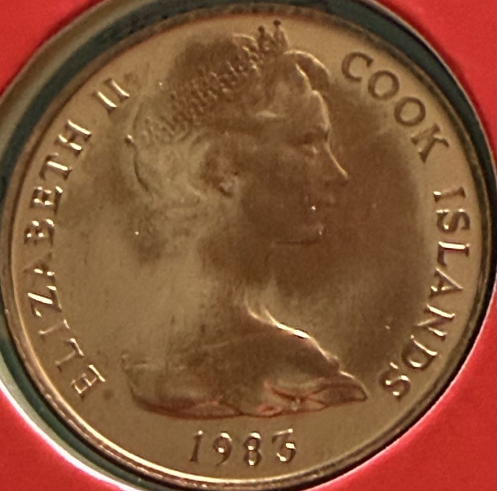 1983 Pineapple 2c  coin collectible - Main Image 2