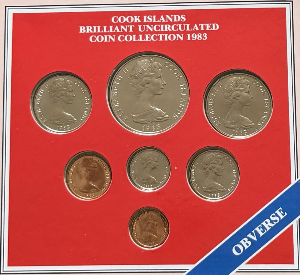 1983 Hibiscus Flower 5c  coin collectible - Main Image 4