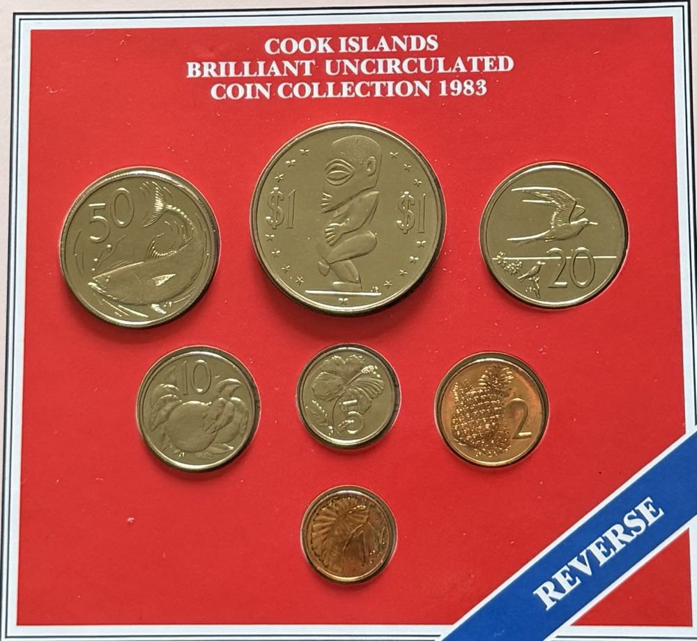 1983 Bonito Fish 50c  coin collectible - Main Image 3