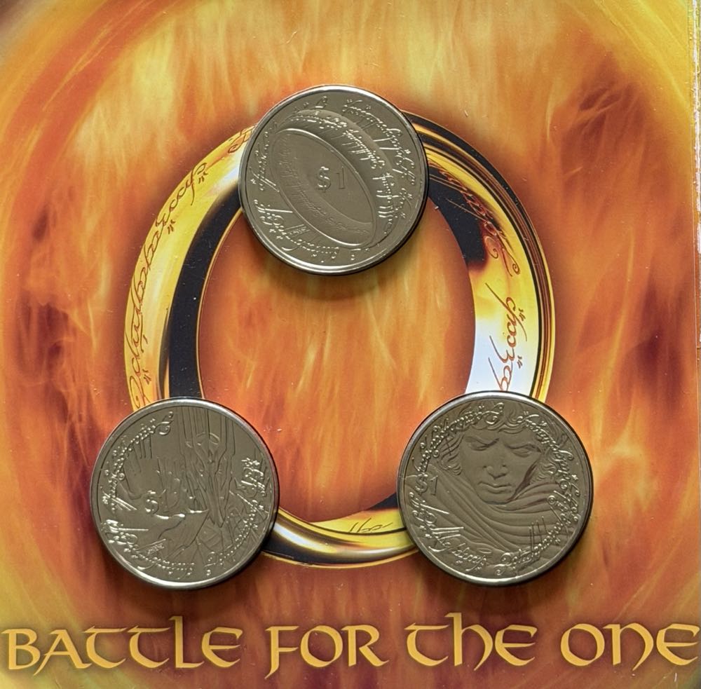 2003 Lord Of The Rings $1  coin collectible - Main Image 3