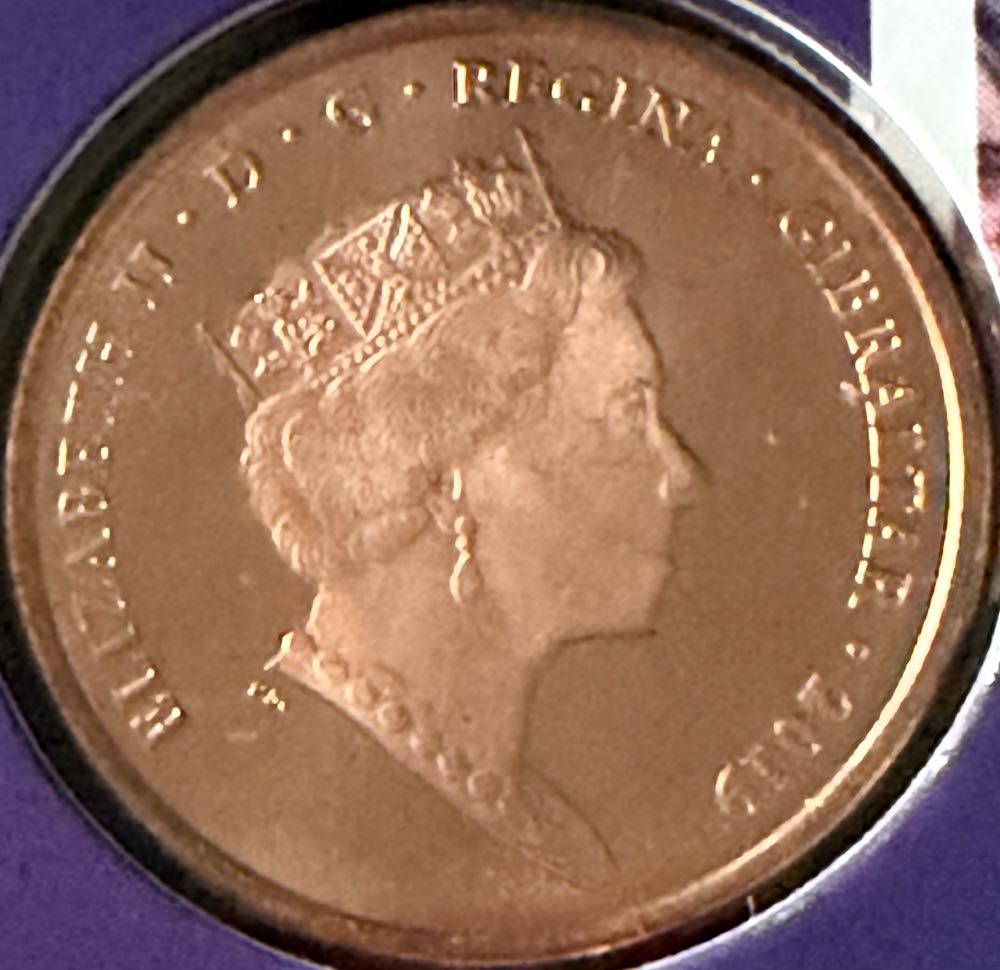 2019 Island Games XVIII 1p  coin collectible - Main Image 2