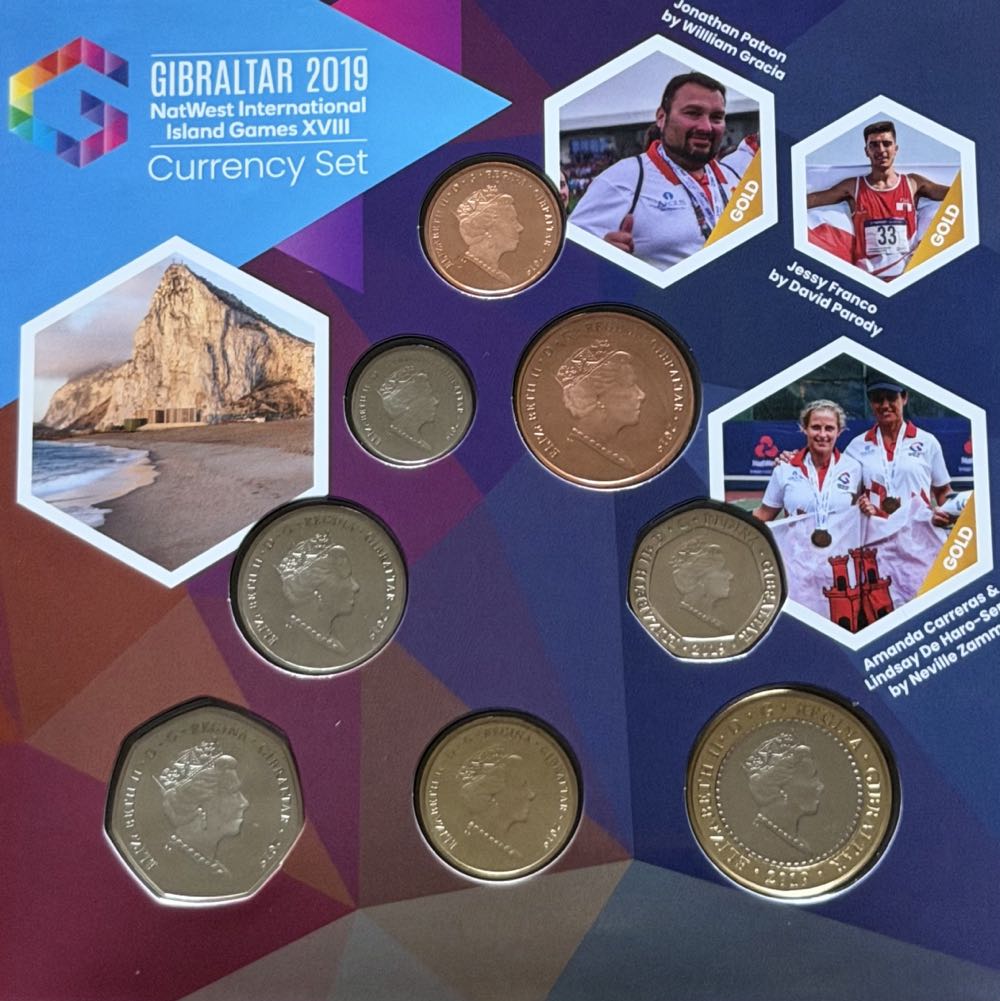 2019 Island Games XVIII 2p  coin collectible - Main Image 4
