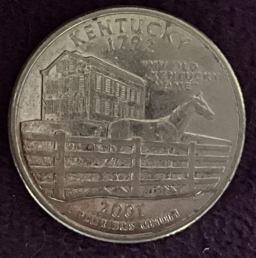 Washington Quarter Kentucky 2001 D 2  coin collectible - Main Image 4