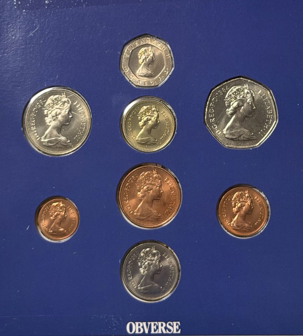 1984 English Lion 10p  coin collectible - Main Image 4